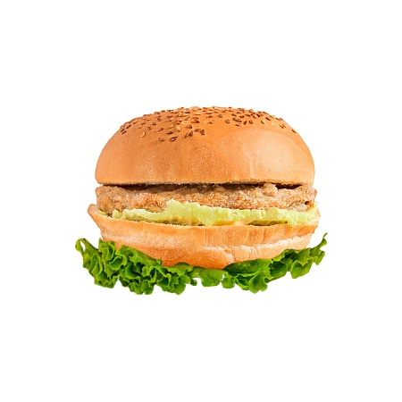 Гамбургер классический с мясной котлетой (20шт/уп)